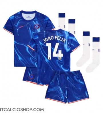 Chelsea Joao Felix #14 Prima Maglia Bambino 2024-25 Manica Corta (+ Pantaloni corti)